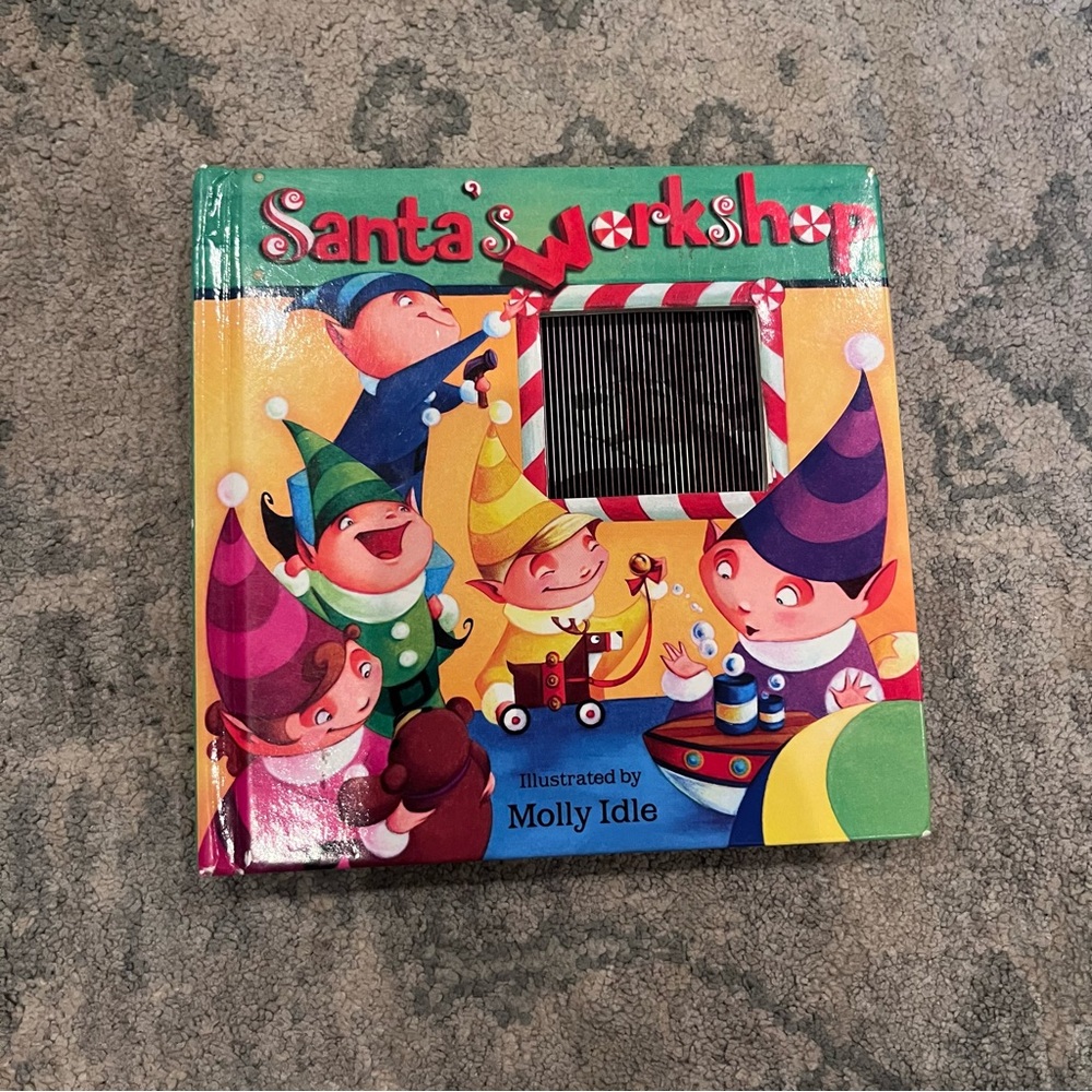 Santa's Workshop Book by Molly Idle